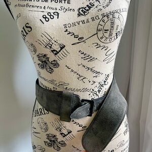 Alaia Suede Corset Belt